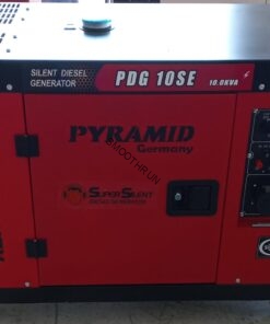 PYRAMID DIESEL GENERATOR SILENT 10KVA S/PHASE AIR COOLED