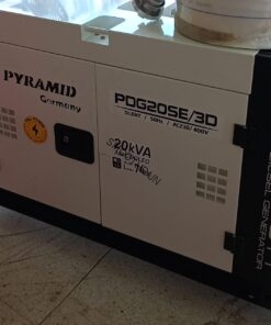PYRAMID DIESEL GENERATOR SILENT 20KVA 3PHASE/SINGLE PHASE AIR COOLED